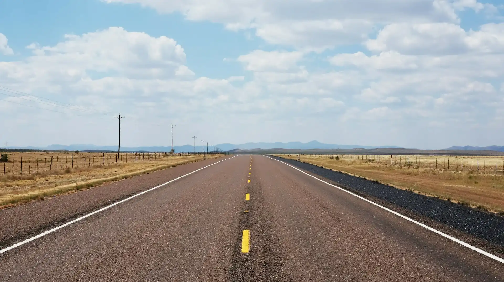 Illustrative photo of an open road